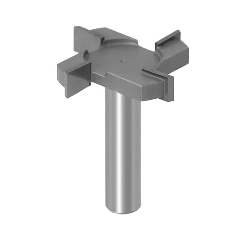 T-shaped Grooving Milling Cutter 4-Flute Precision Tool