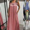 Women's Casual Sleeveless Maxi Dress With Pockets Lightweight Summer