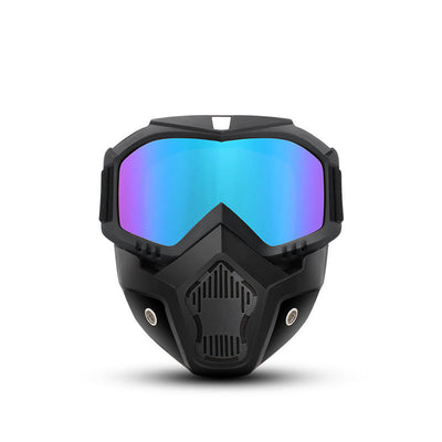 Full Face Goggles Detachable HD Anti-Fog Anti-Glare UV Protection