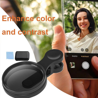 Mobile Phone Polarizing Filter Ultra Thin Anti Reflection Lens Filter