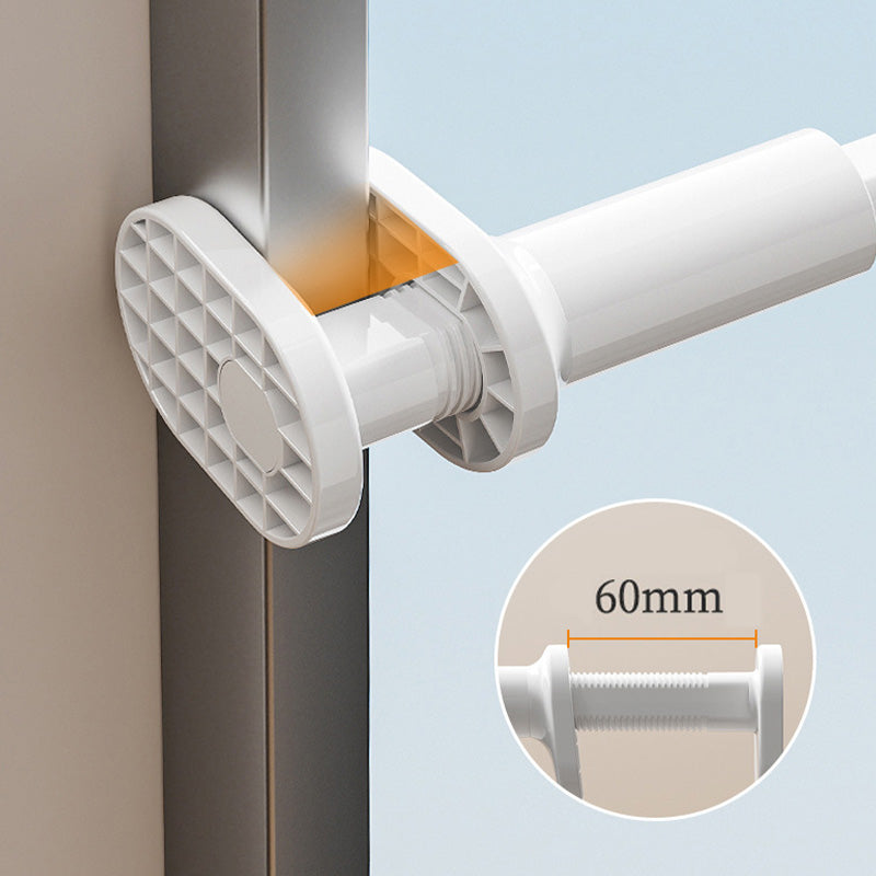 Extendable Clothes Hanger Rack 5-Hole Window Frame Organizer