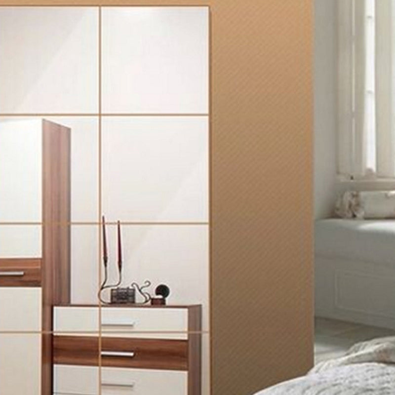 Waterproof Acrylic Hexagonal Mirror Wall Stickers For Home Decor