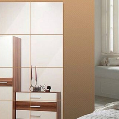 Waterproof Acrylic Hexagonal Mirror Wall Stickers For Home Decor