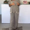 Casual V Neck 2 Piece Set Stylish Comfortable Outfit For Women