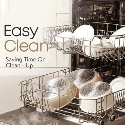 Non-stick Cookware Set With Removable Handle Oven Safe Design