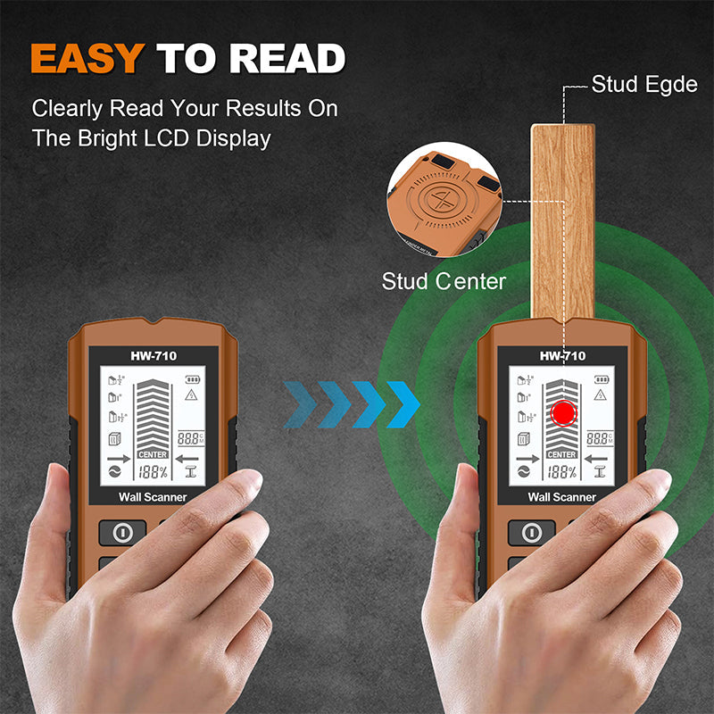 Multifunctional Handheld Metal And Wall Detector For Accurate Detection