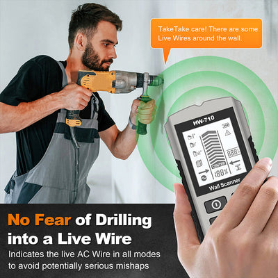 Multifunctional Handheld Metal And Wall Detector For Accurate Detection