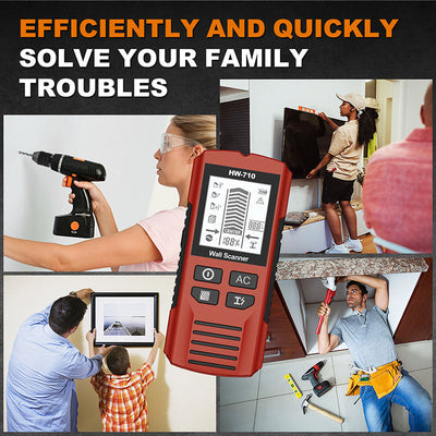 Multifunctional Handheld Metal And Wall Detector For Accurate Detection