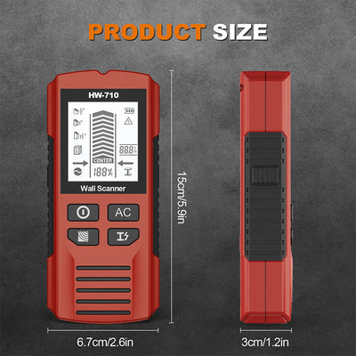 Multifunctional Handheld Metal And Wall Detector For Accurate Detection