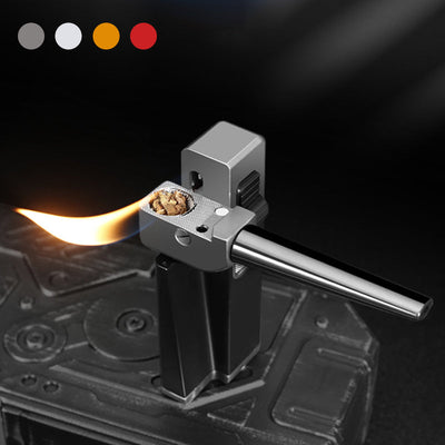 Slant Flame Lighter Inflatable Dual Purpose Tobacco Pipe Lighter
