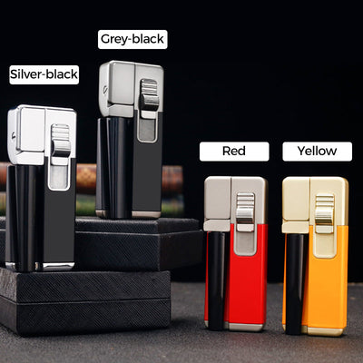 Slant Flame Lighter Inflatable Dual Purpose Tobacco Pipe Lighter