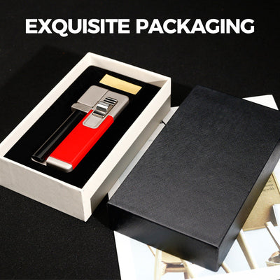 Slant Flame Lighter Inflatable Dual Purpose Tobacco Pipe Lighter