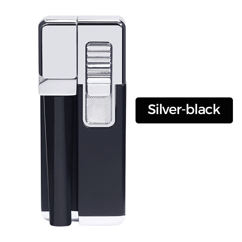 Slant Flame Lighter Inflatable Dual Purpose Tobacco Pipe Lighter
