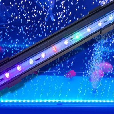 LED Aquarium Bubble Light Colorful Air Bubble Decoration