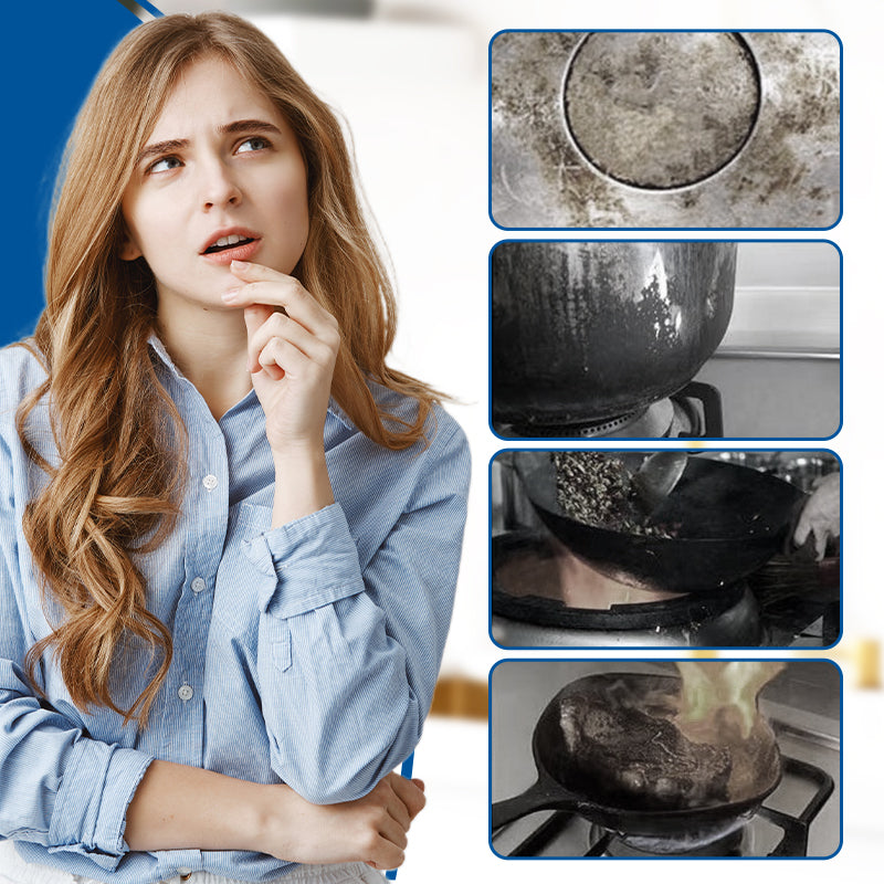 Powerful Pot Bottom Cleaning Gel Paste For Easy Stain Removal