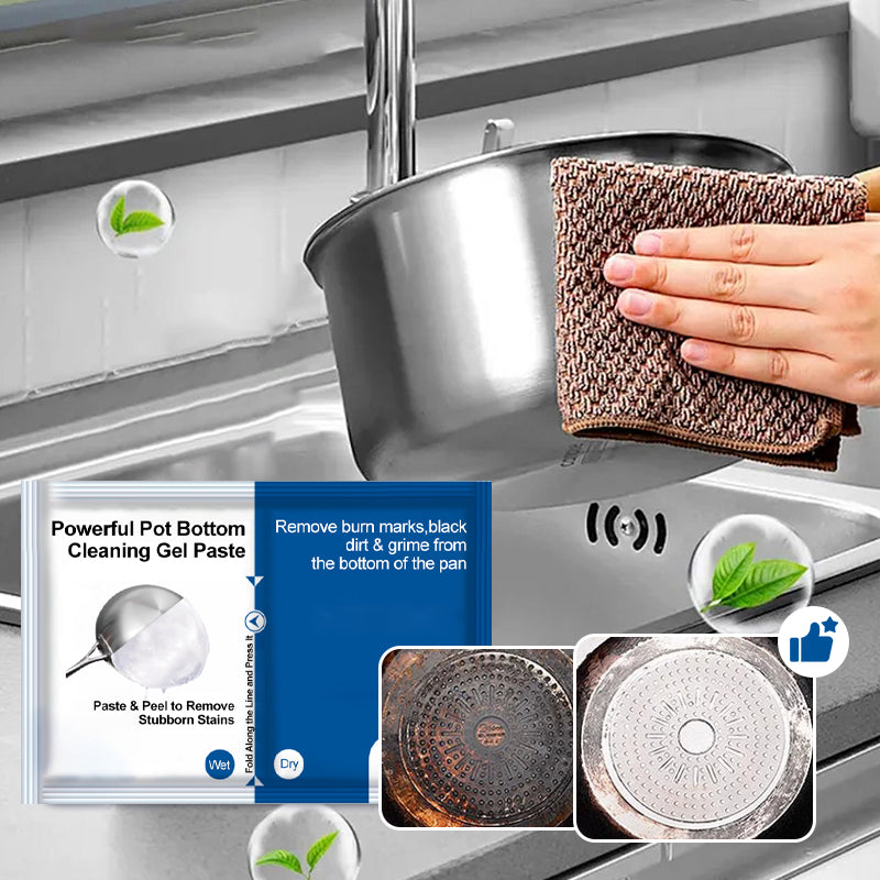 Powerful Pot Bottom Cleaning Gel Paste For Easy Stain Removal