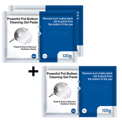 Powerful Pot Bottom Cleaning Gel Paste For Easy Stain Removal