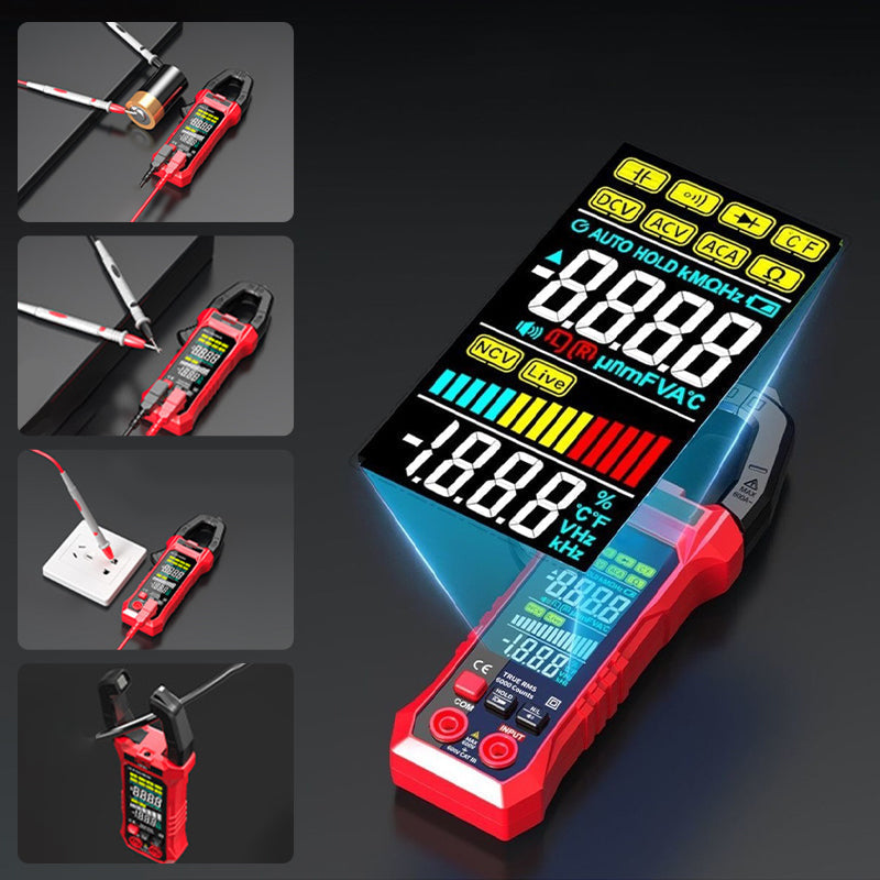Digital Clamp Meter With Accurate Measurements And Durable Design