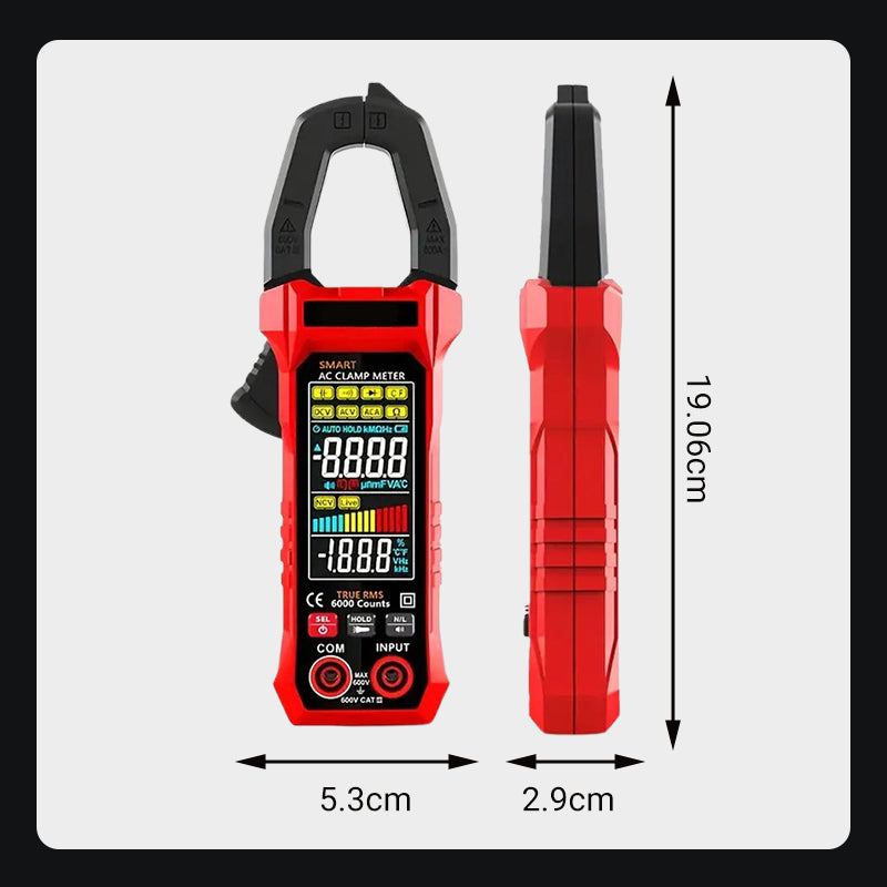 Digital Clamp Meter With Accurate Measurements And Durable Design