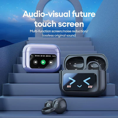 Bluetooth Clip On Earphones Wireless Music Earbuds For Active Lifestyle