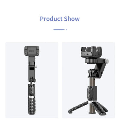 Smartphone Gimbal Stabilizer Foldable 3-Axis Rotating For Recording