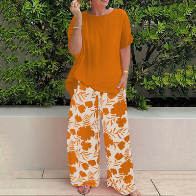 Women's Two-Piece Casual Outfit Stylish Comfortable Everyday Wear