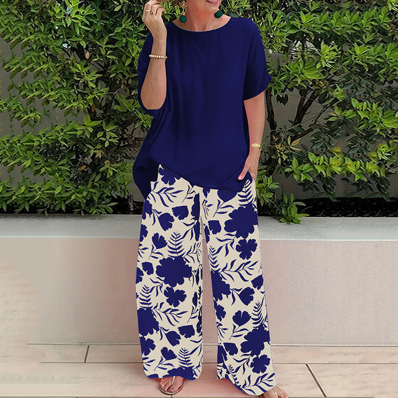 Women's Two-Piece Casual Outfit Stylish Comfortable Everyday Wear