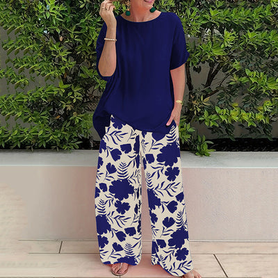 Women's Two-Piece Casual Outfit Stylish Comfortable Everyday Wear