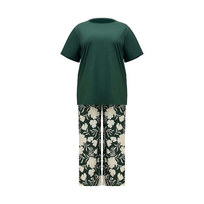 Women's Two-Piece Casual Outfit Stylish Comfortable Everyday Wear