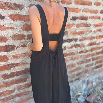 Women's Casual Loose Jumpsuit Buttoned Versatile Comfortable Fit