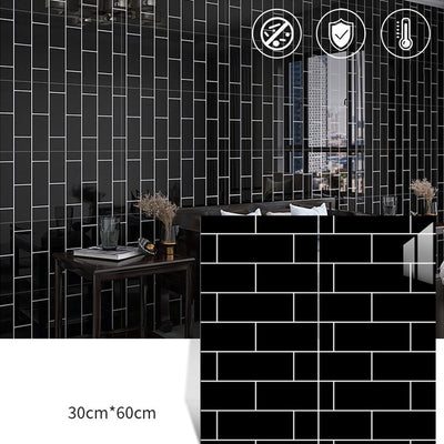 Moisture-Proof Imitation Ceramic Tile Wall Sticker For Easy Decor