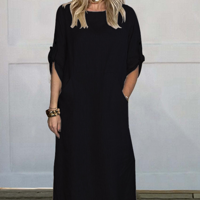 Women's Loose Long Dress Comfortable Versatile Casual Wear