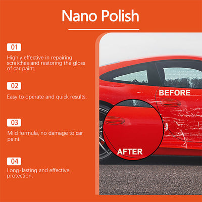 Automotive Paint Scratch Remover For Smooth And Clear Vehicle Finish