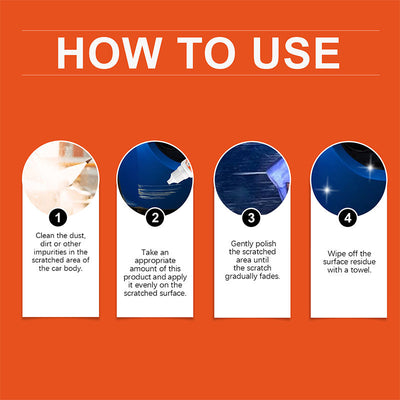 Automotive Paint Scratch Remover For Smooth And Clear Vehicle Finish