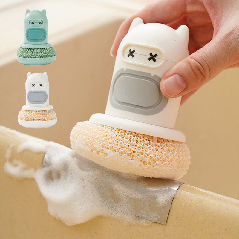 Dishwashing Brush Durable Soft Bristles Easy Grip Handle