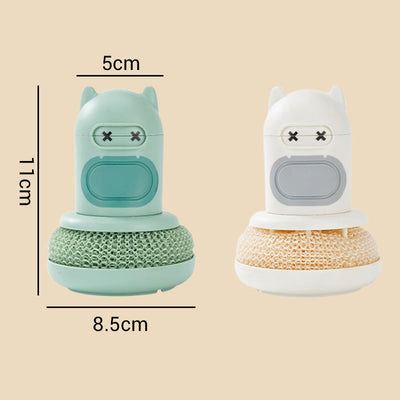 Dishwashing Brush Durable Soft Bristles Easy Grip Handle
