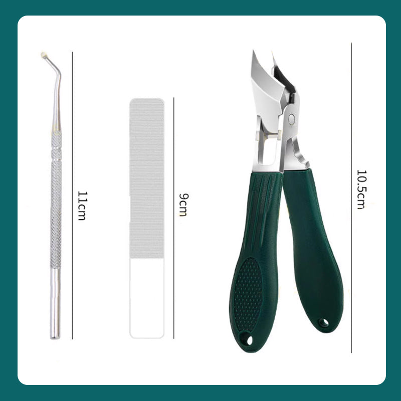Slant Edge Nail Clipper Set 25 Degree Slant Edge 3 Pieces
