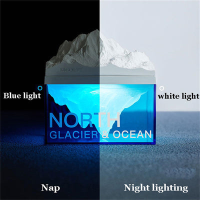 3-in-1 Night Light Bluetooth Speaker With Glacier Design