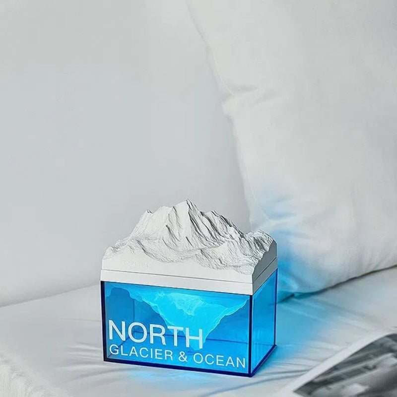 3-in-1 Night Light Bluetooth Speaker With Glacier Design