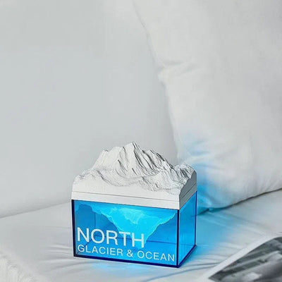 3-in-1 Night Light Bluetooth Speaker With Glacier Design