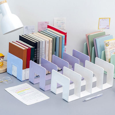 Desk Book Organizer With Four Spacious Compartments For Office