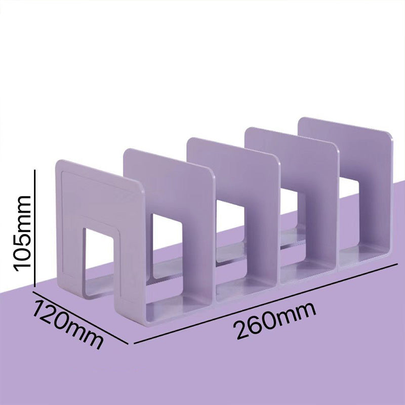 Desk Book Organizer With Four Spacious Compartments For Office