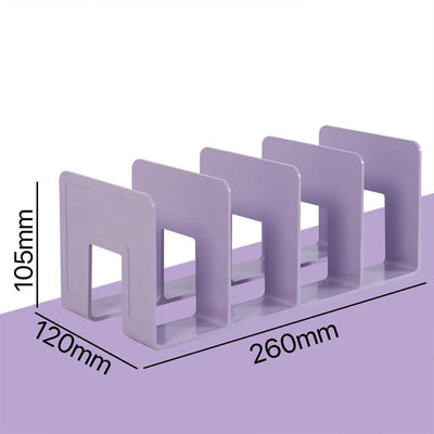 Desk Book Organizer With Four Spacious Compartments For Office