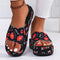Platform Slippers Non Slip Sweat Absorbing Comfortable Soft Sole
