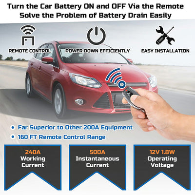 Smart Remote Control Car Kill Switch For Vehicle Security