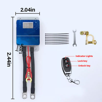 Smart Remote Control Car Kill Switch For Vehicle Security