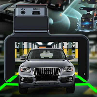 1080P Dual Dash Cam With WiFi And Night Vision Recording