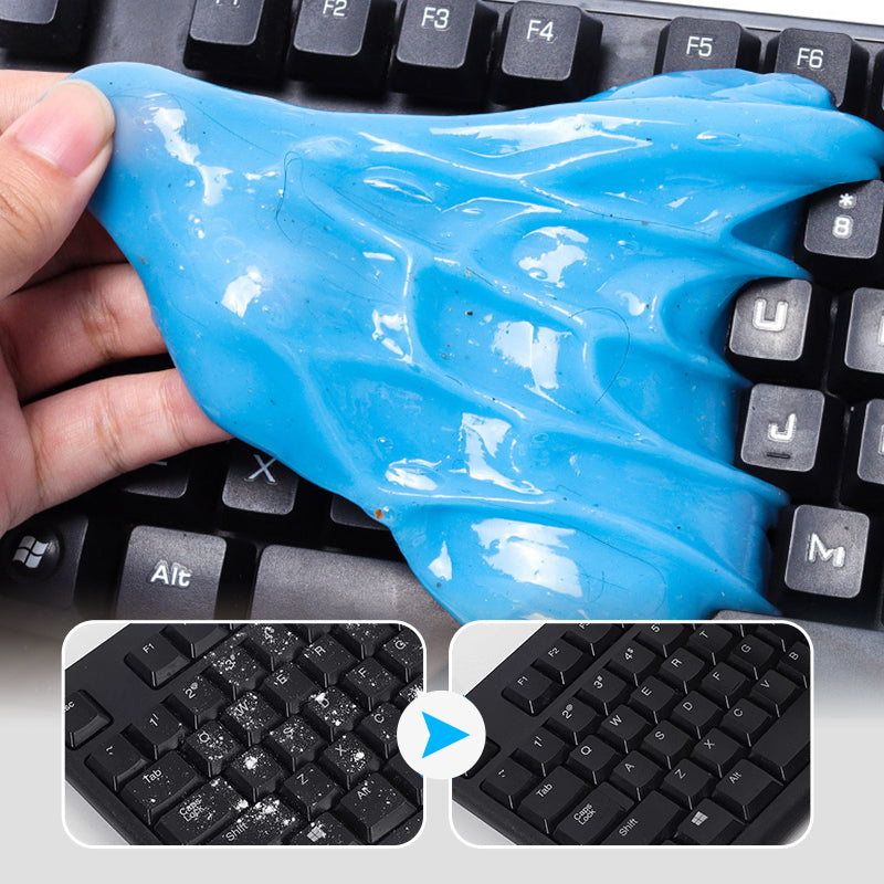 Universal Sticky Cleaning Gel Washable Reusable For Dust And Dirt Removal