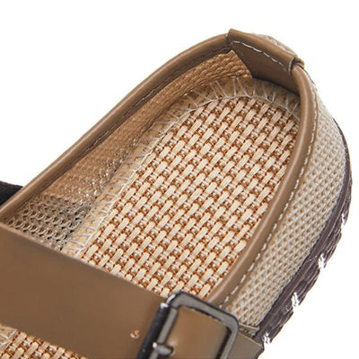 Women's Round Toe Sandals Casual Retro Comfortable Summer Shoes