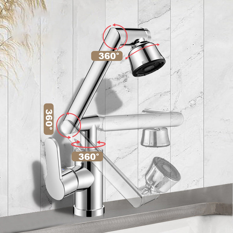 Dual-Purpose Universal Faucet For Hot And Cold Water Use